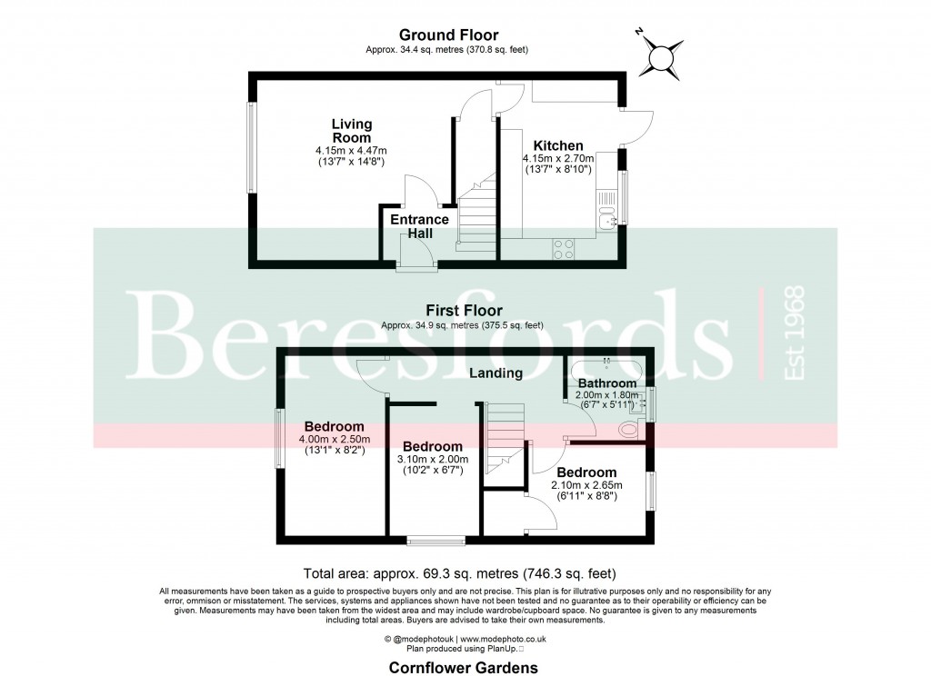 Floorplans For Billericay, Essex