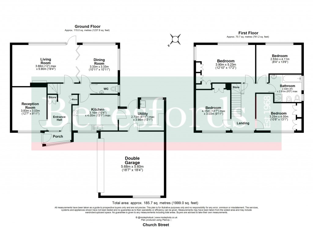 Floorplans For Billericay, Essex