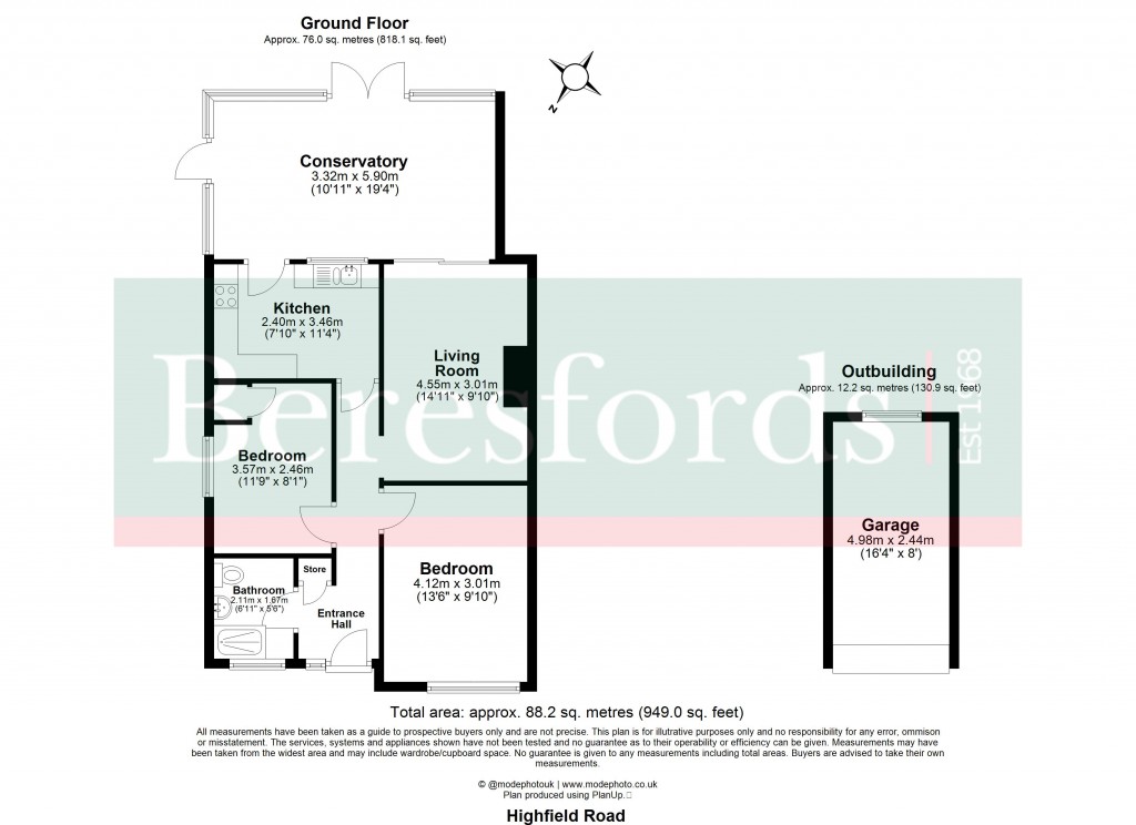 Floorplans For Billericay, Essex