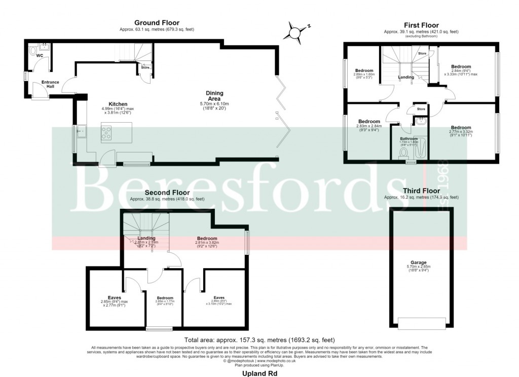 Floorplans For Billericay, Essex