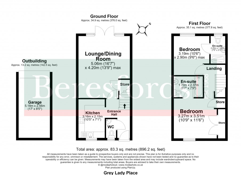 Floorplans For Billericay, Essex