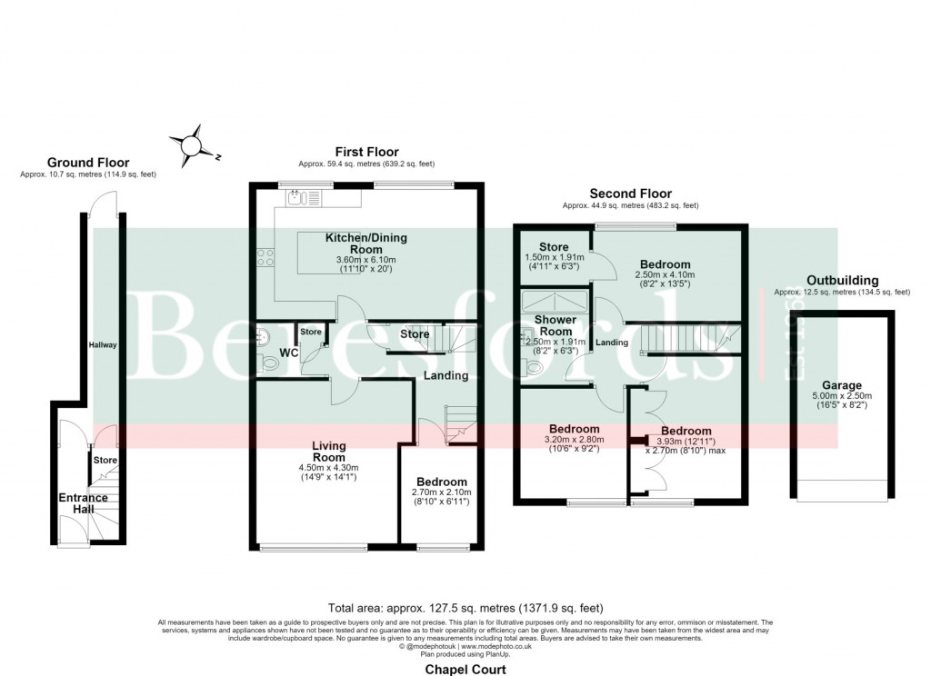 Floorplans For Billericay, Essex