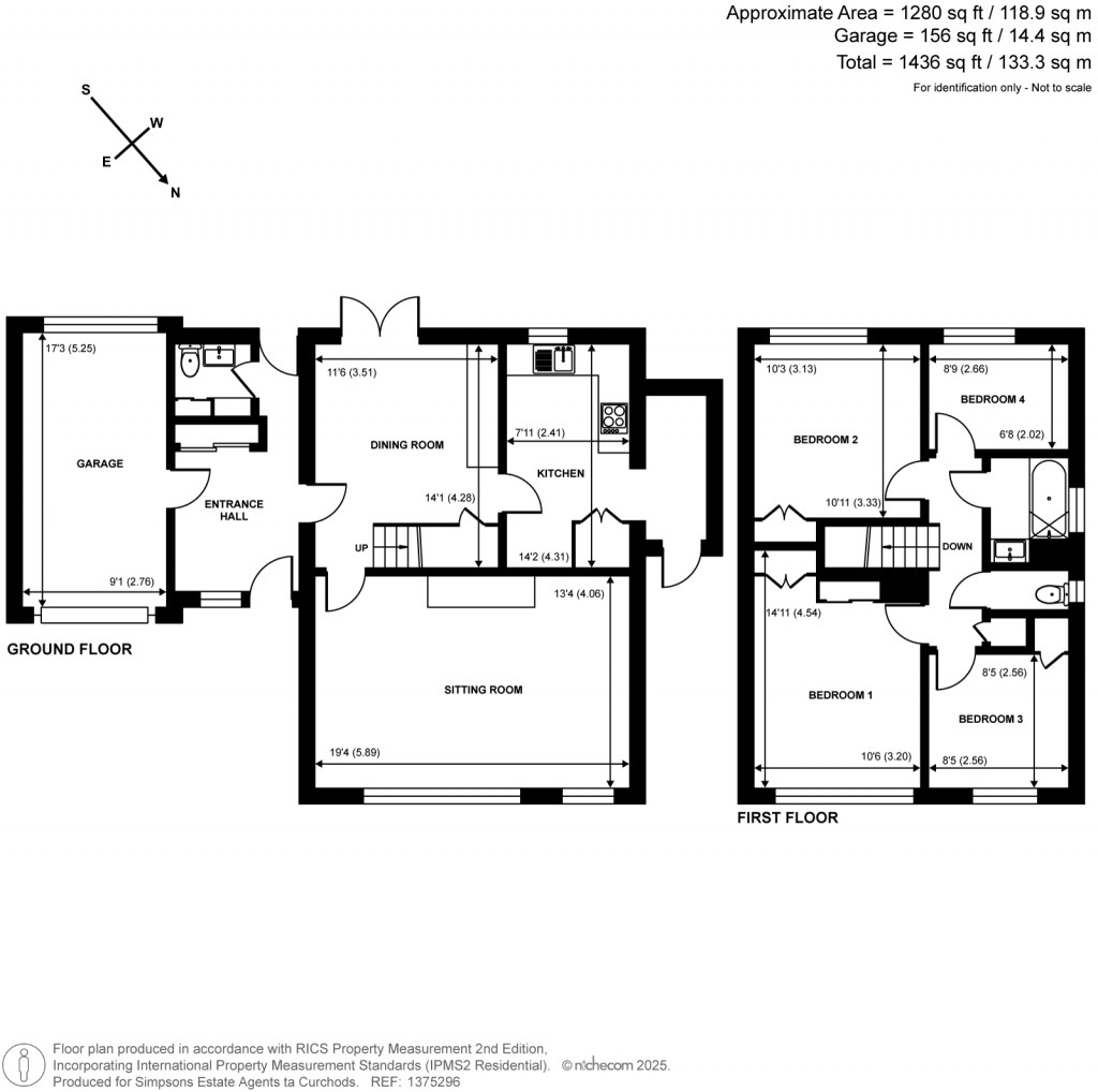 Floorplans For Fetcham, Leatherhead, Surrey