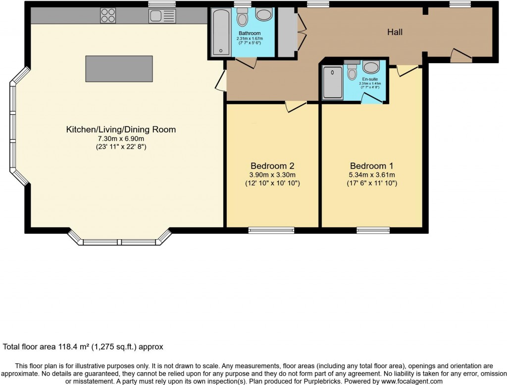 Floorplans For The Park, Great Bookham, Surrey