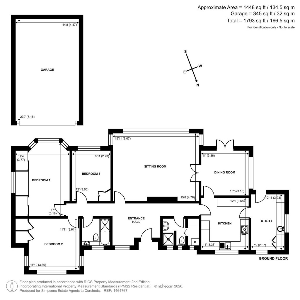 Floorplans For Fredley Park, Mickleham, Surrey