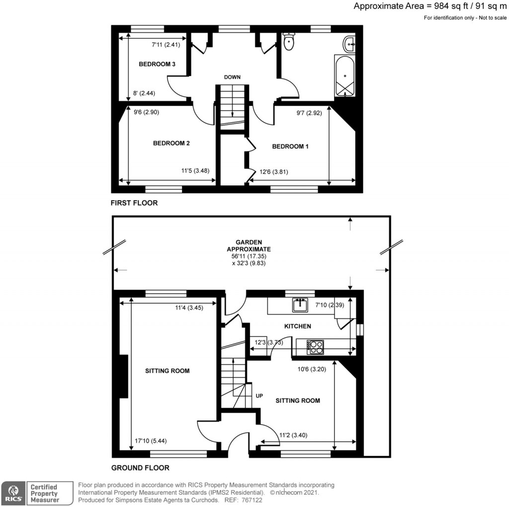 Floorplans For Kingston Road, Leatherhead, Surrey