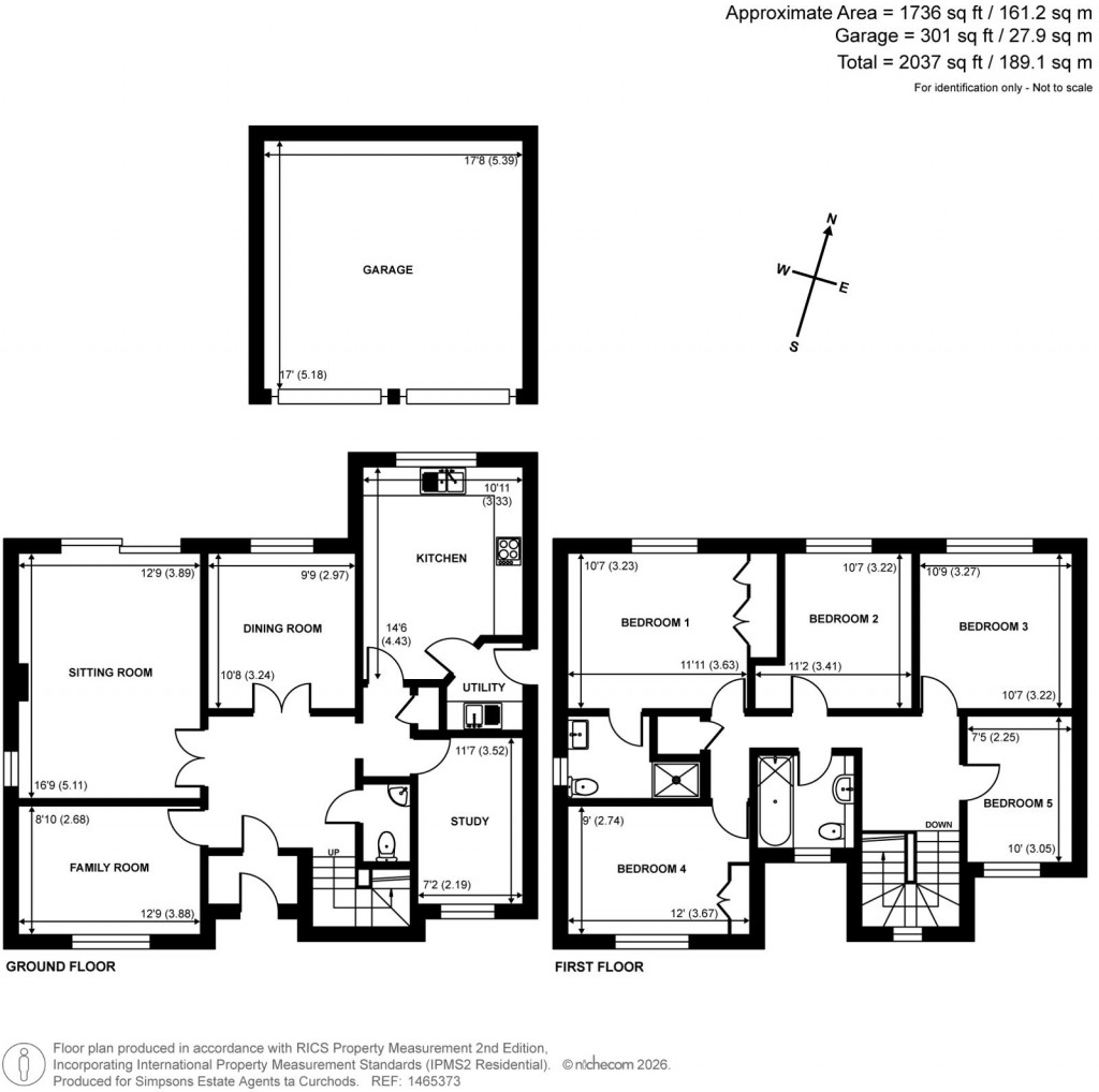 Floorplans For Green Lane, Leatherhead, Surrey
