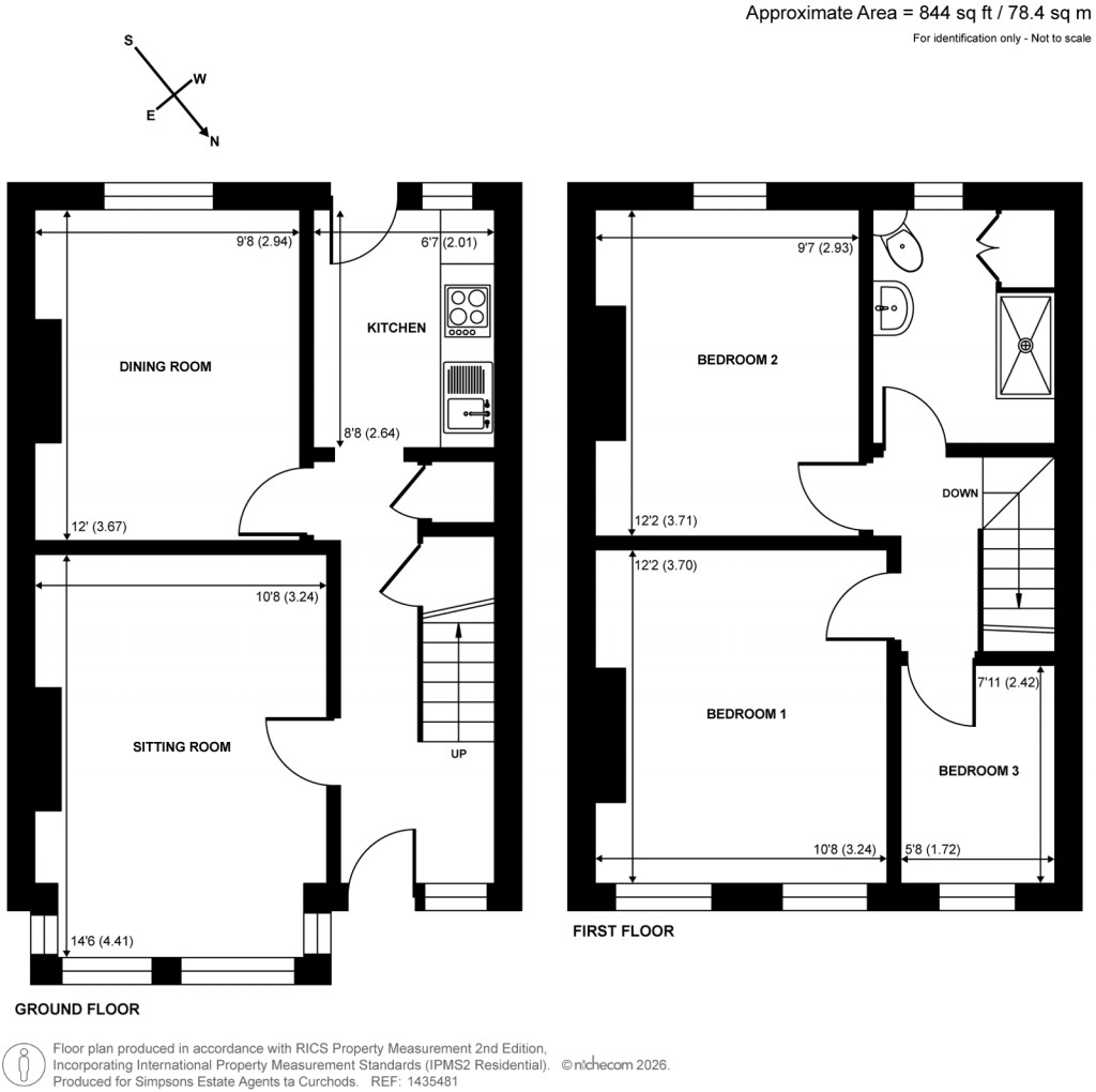 Floorplans For Leatherhead, Surrey