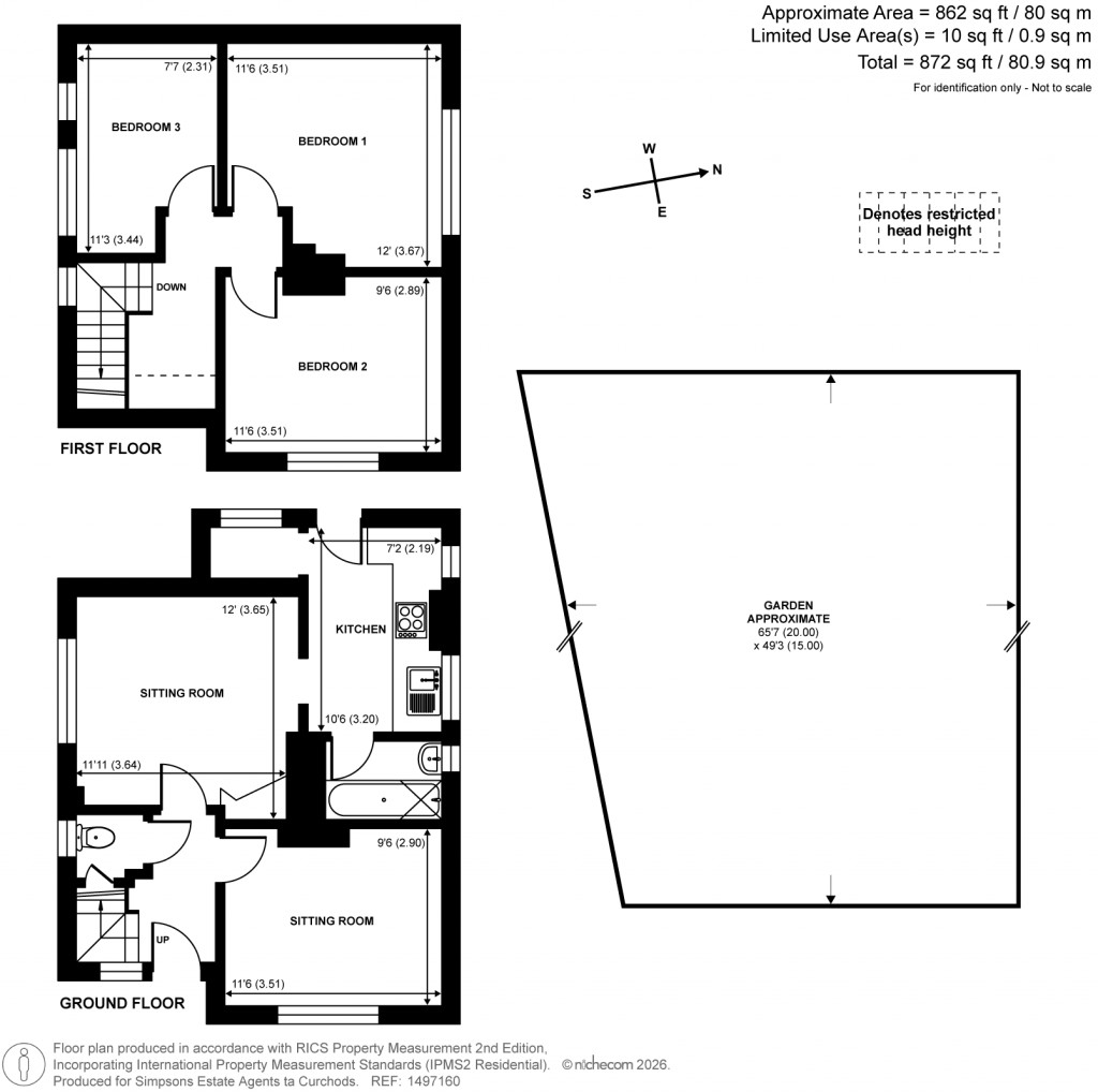 Floorplans For Lower Kingswood, Tadworth