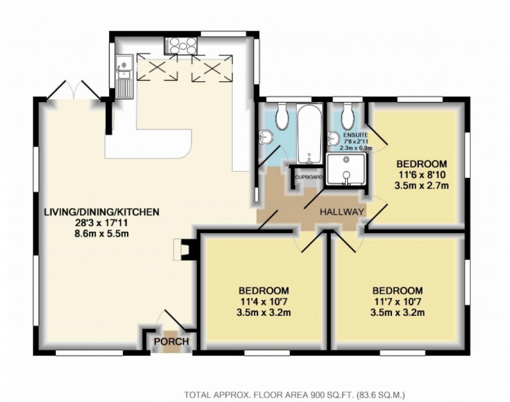 Floorplans For Knowbury, Ludlow, Shropshire