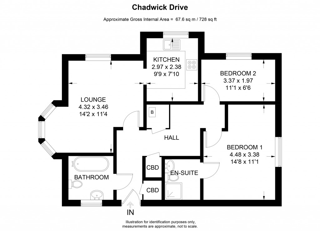 Floorplans For Chadwick Drive, Braintree, Essex