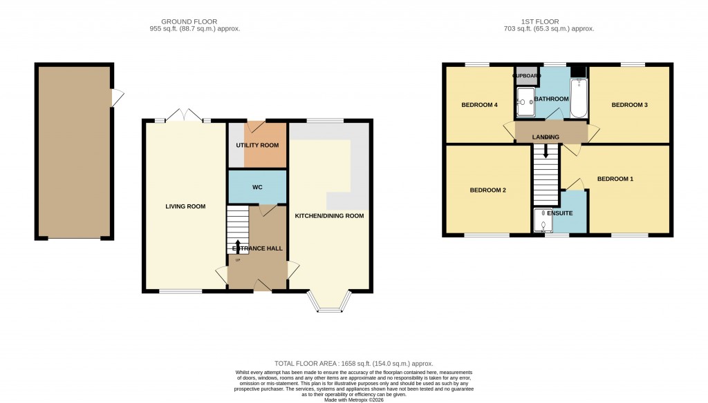 Floorplans For Braintree, Essex