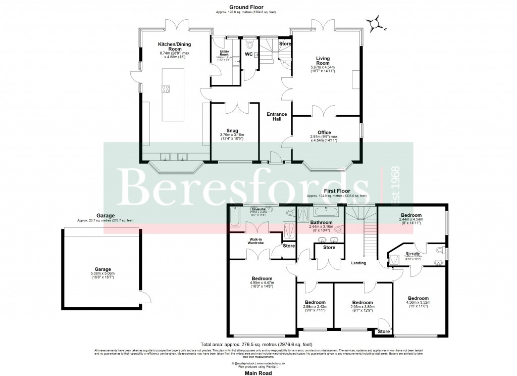 Floorplans For Great Leighs, Chelmsford, Essex