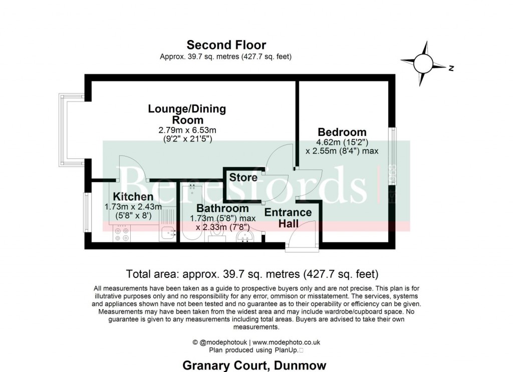 Floorplans For Dunmow, Essex