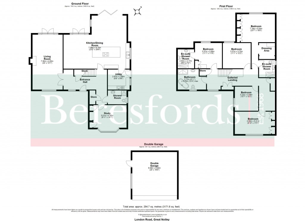 Floorplans For Great Notley, Braintree, Essex