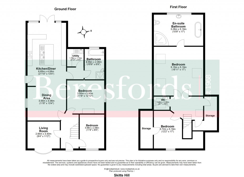 Floorplans For Braintree, Essex