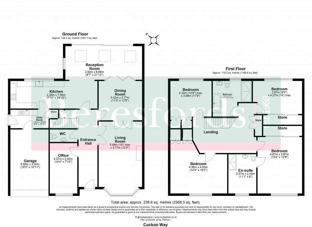 Floorplans For Great Notley, Braintree, Essex