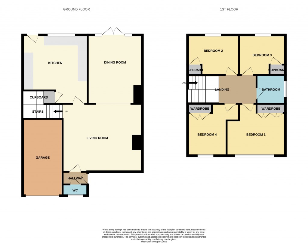 Floorplans For Rayne, Braintree, Essex