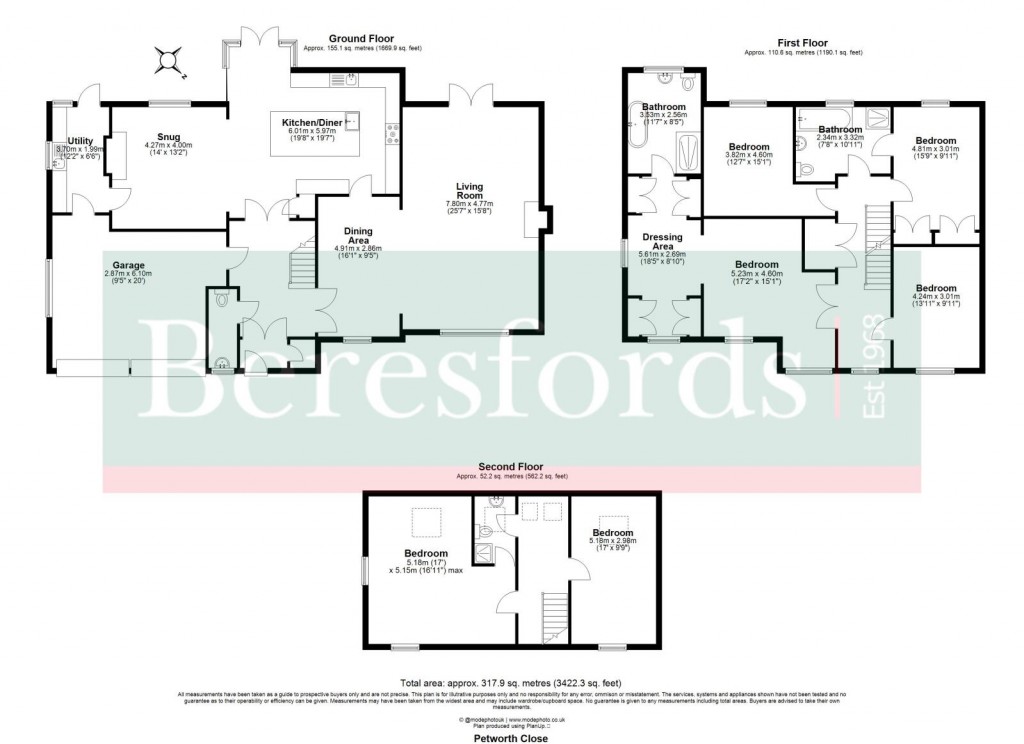 Floorplans For Great Notley, Braintree, Essex