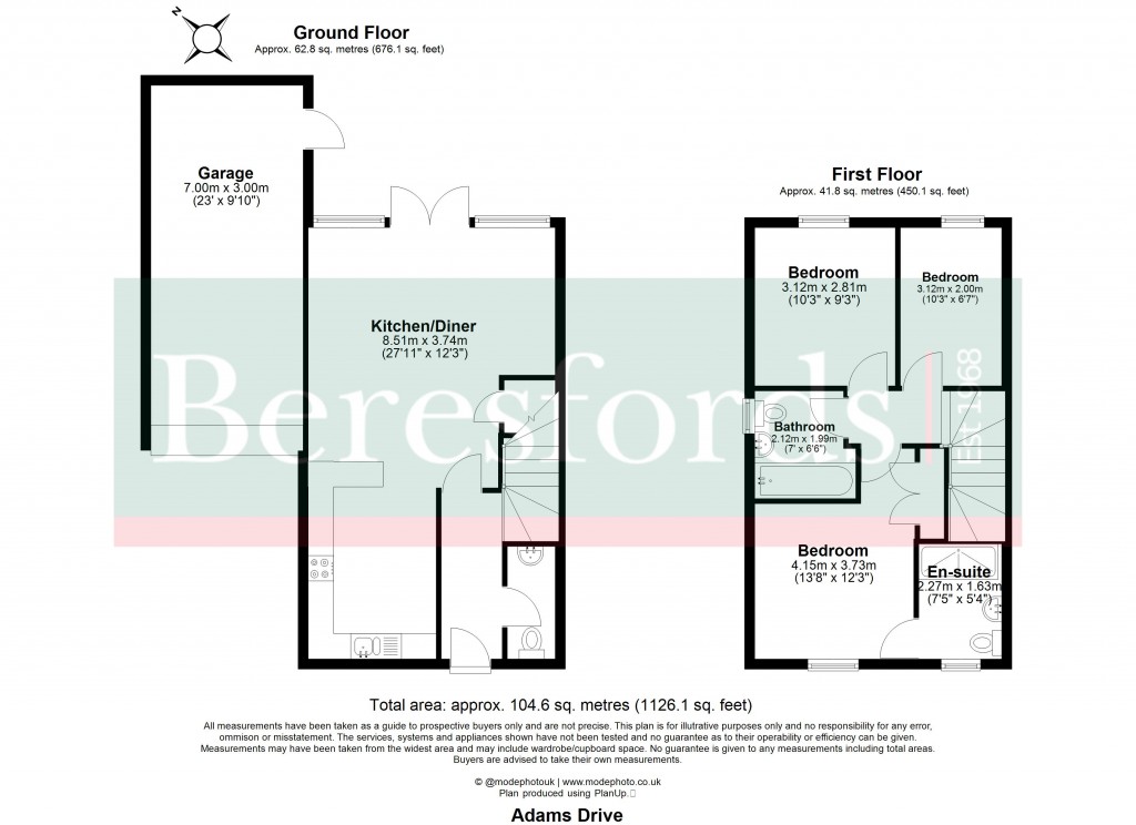 Floorplans For Cressing, Braintree, Essex