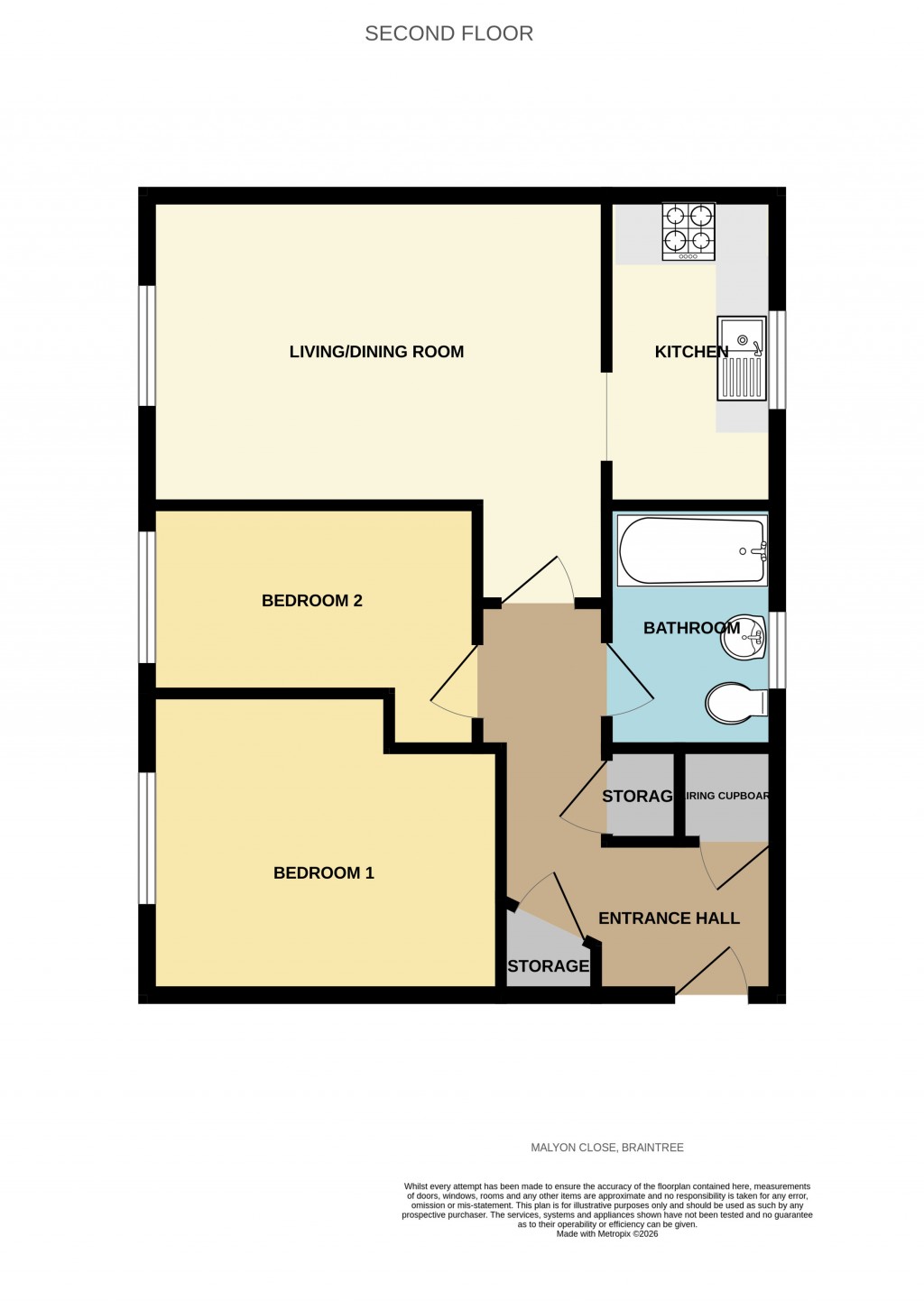 Floorplans For Braintree, Essex