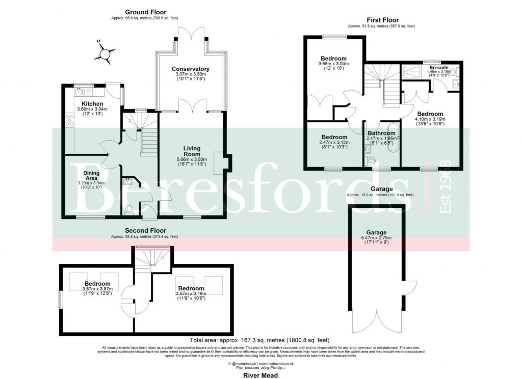 Floorplans For Braintree, Essex