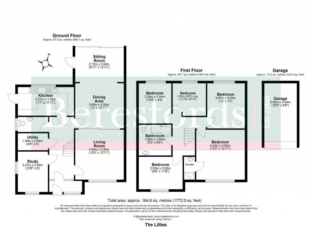 Floorplans For Bocking, Essex