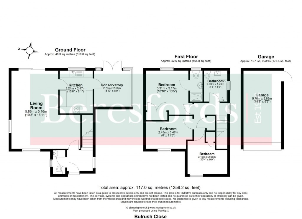 Floorplans For Braintree, Essex