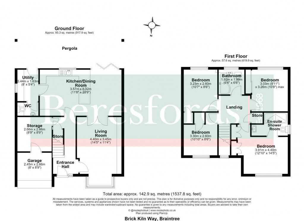 Floorplans For Braintree, Essex