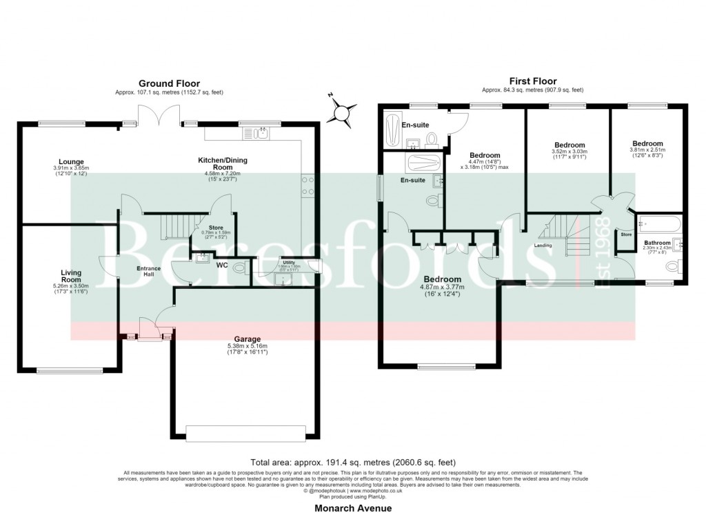 Floorplans For Bocking, Braintree, Essex