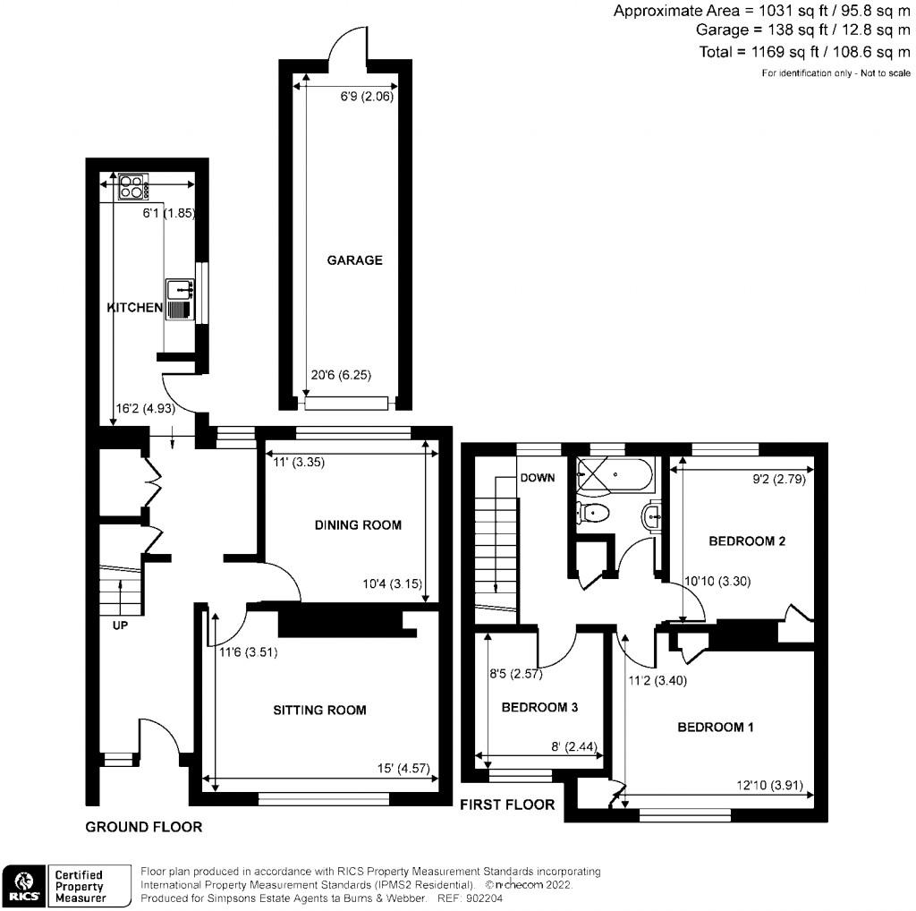 Floorplans For Lashmere, Cranleigh, GU6
