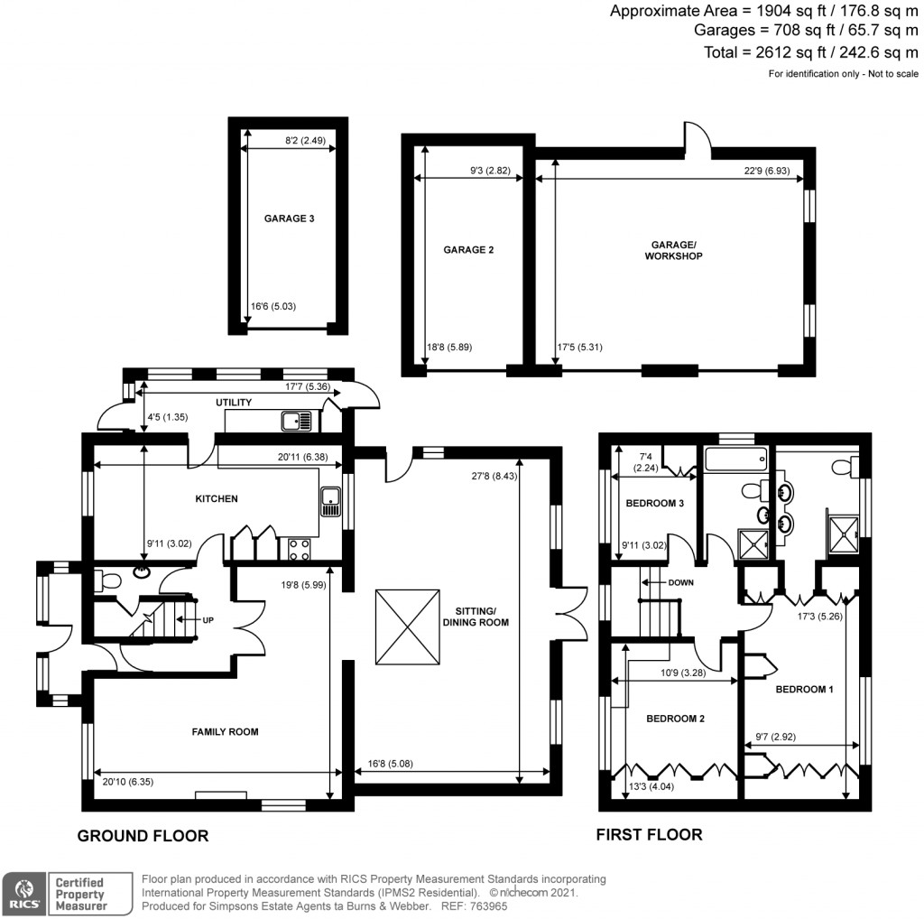Floorplans For The Common, Cranleigh, GU6