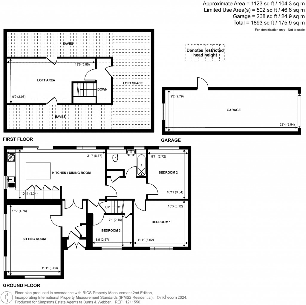 Floorplans For Loxwood Road, Alfold, GU6