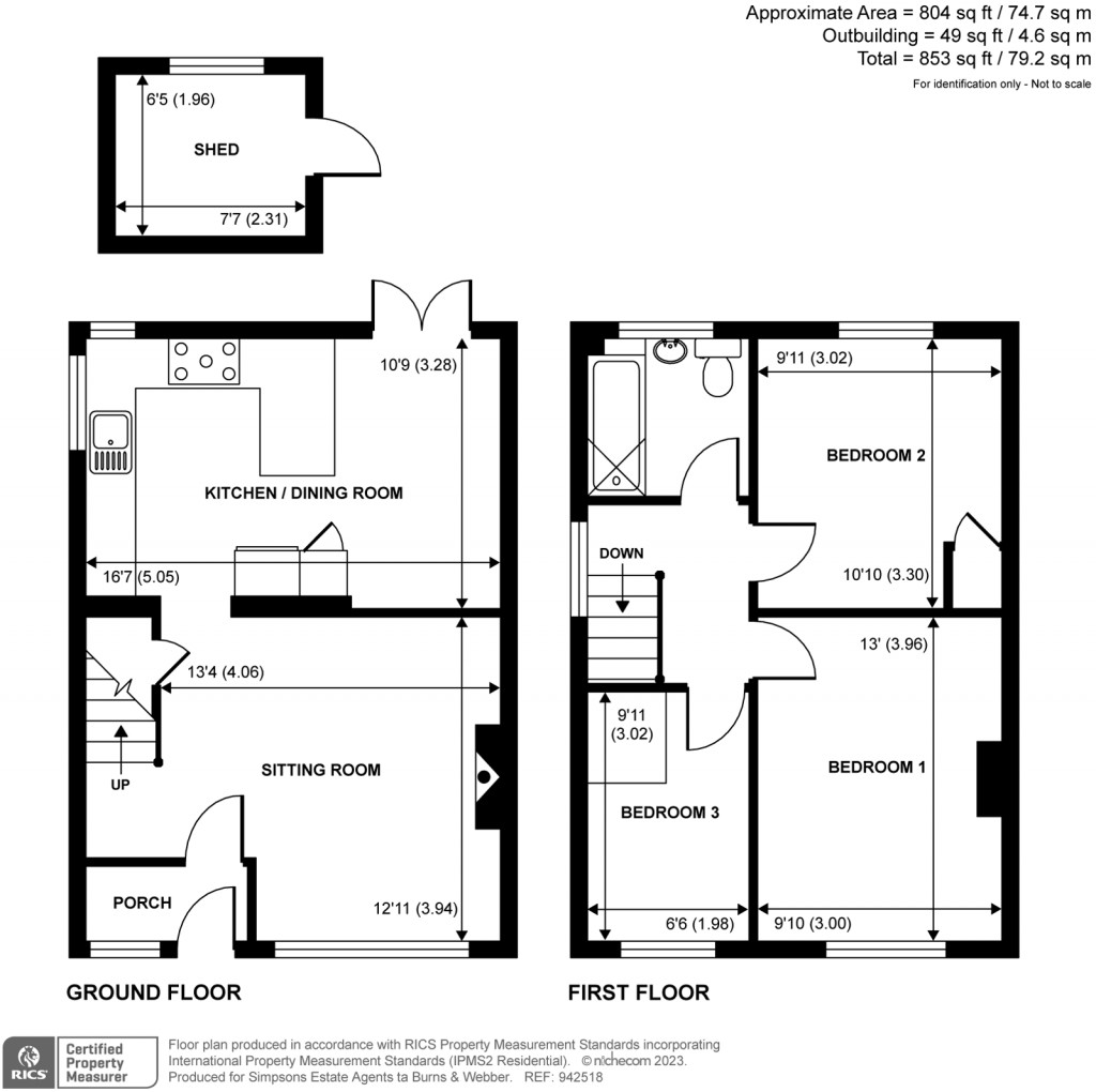 Floorplans For Cranleigh Mead, Cranleigh, GU6