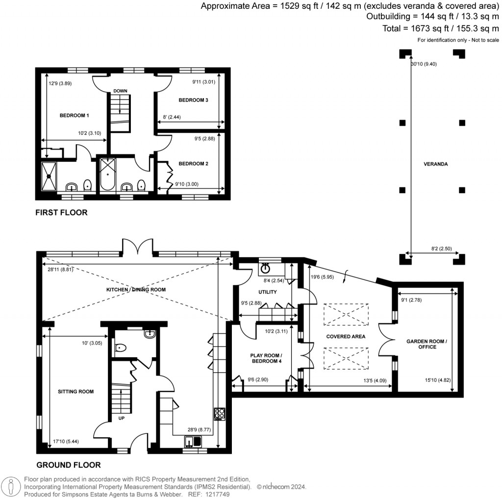 Floorplans For Morgan Drive, Cranleigh, GU6