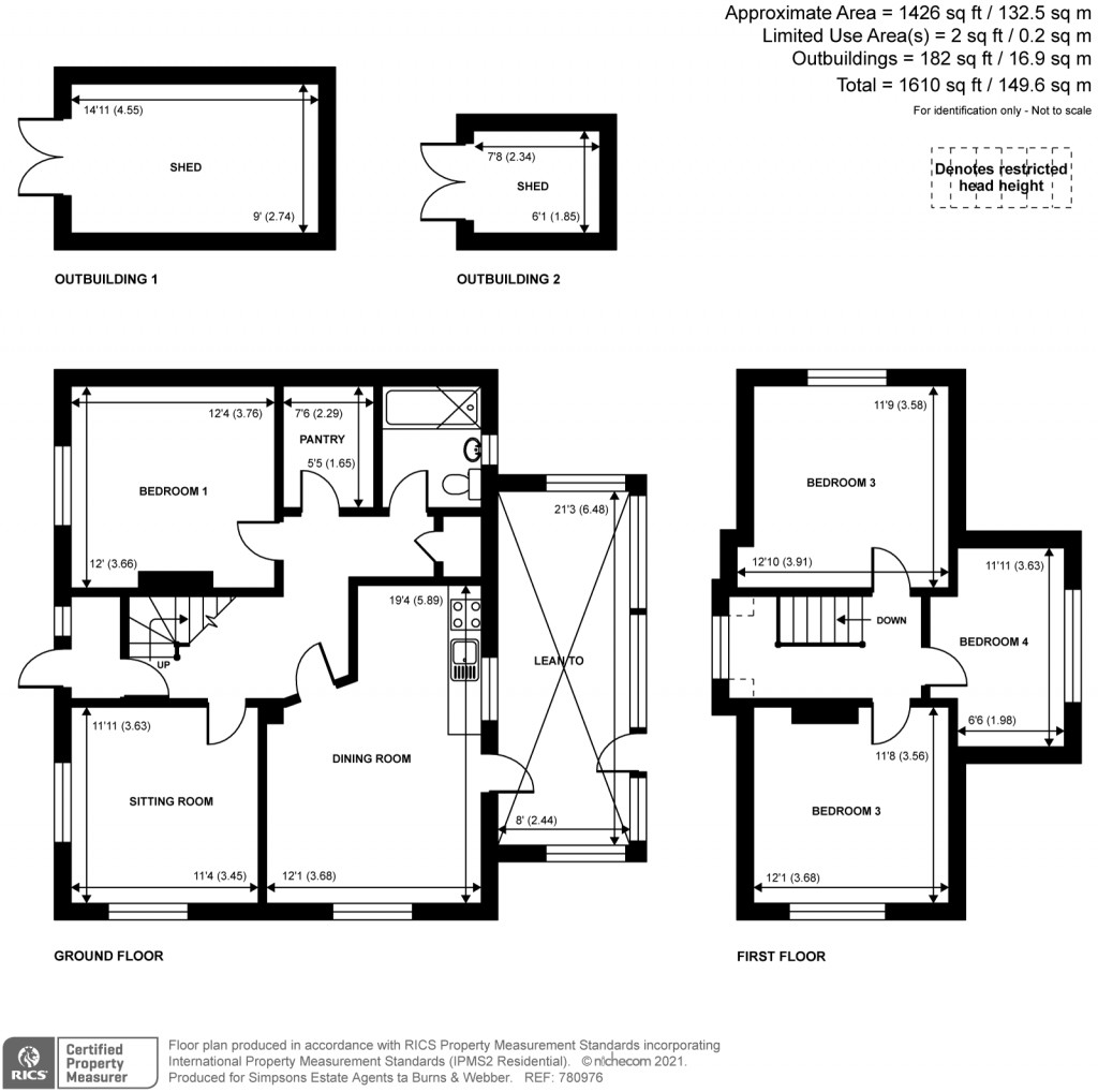 Floorplans For Loxwood Road, Alfold, GU6