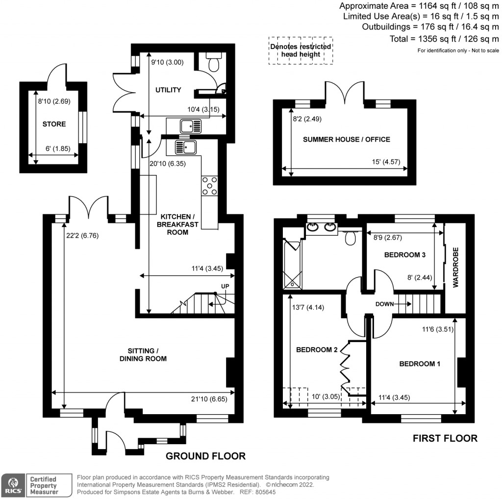 Floorplans For Smithwood Common, Cranleigh, GU6