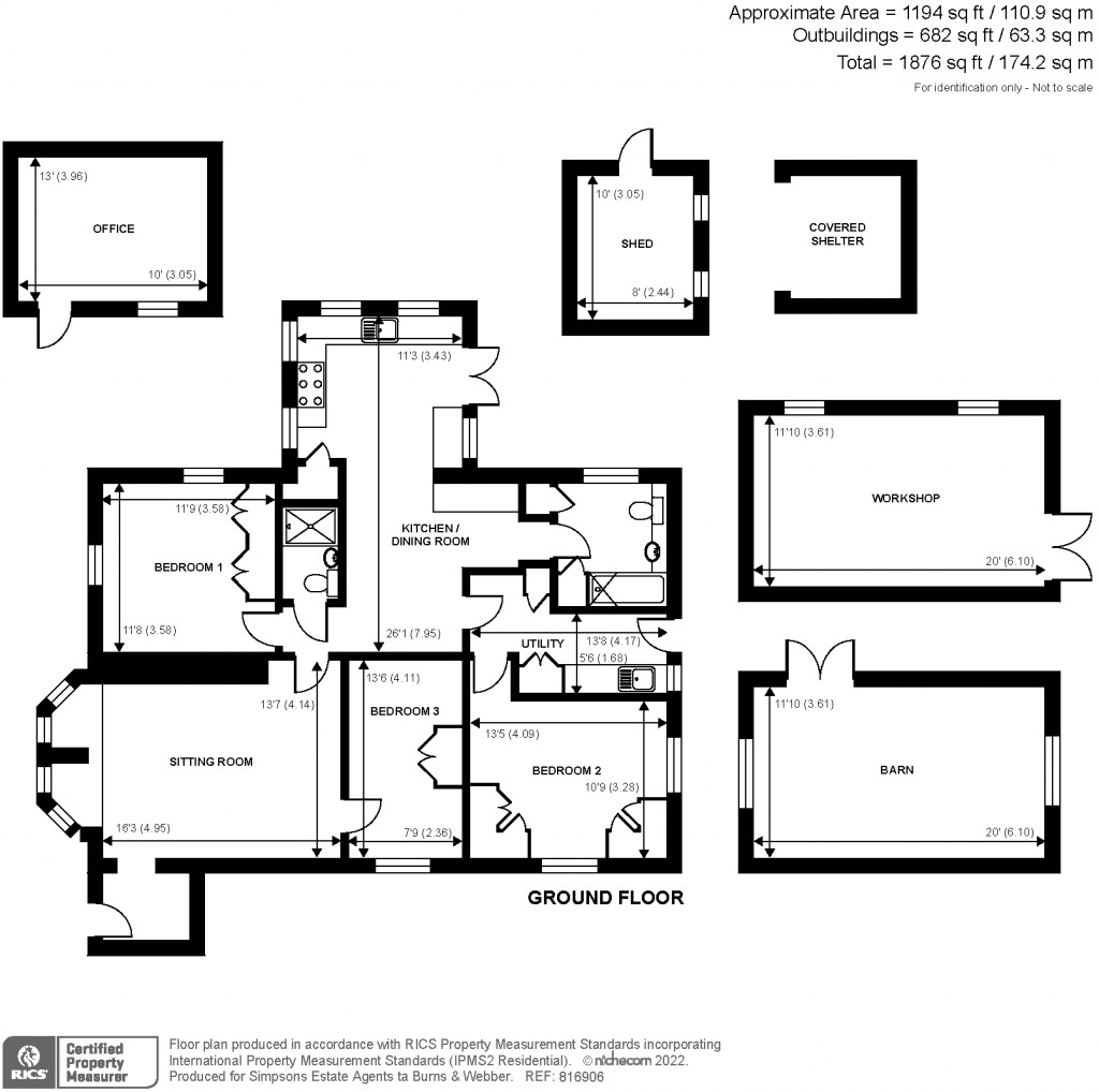Floorplans For Smithwood Common, Cranleigh, Surrey