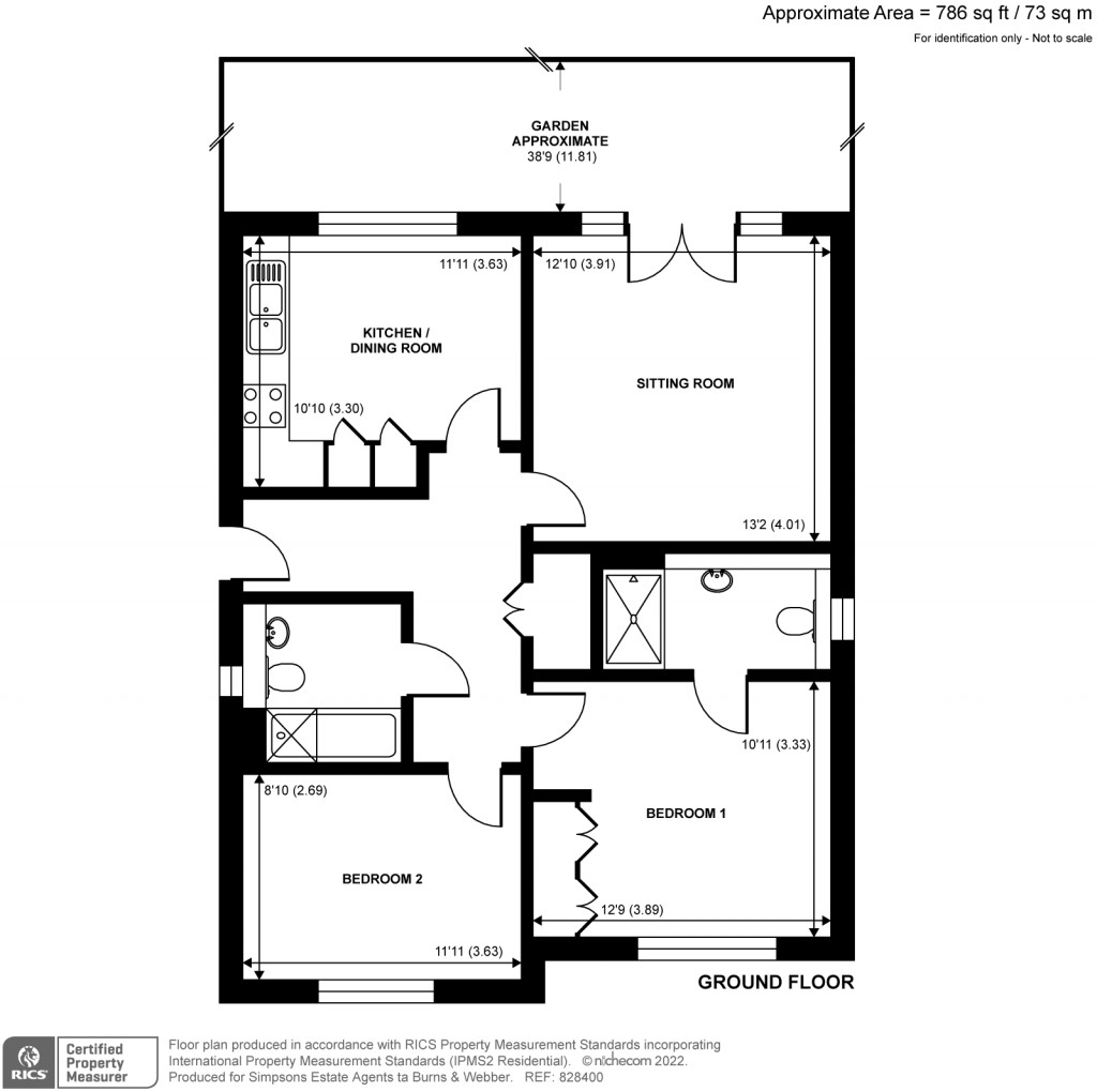 Floorplans For Hesketh Close, Cranleigh, GU6