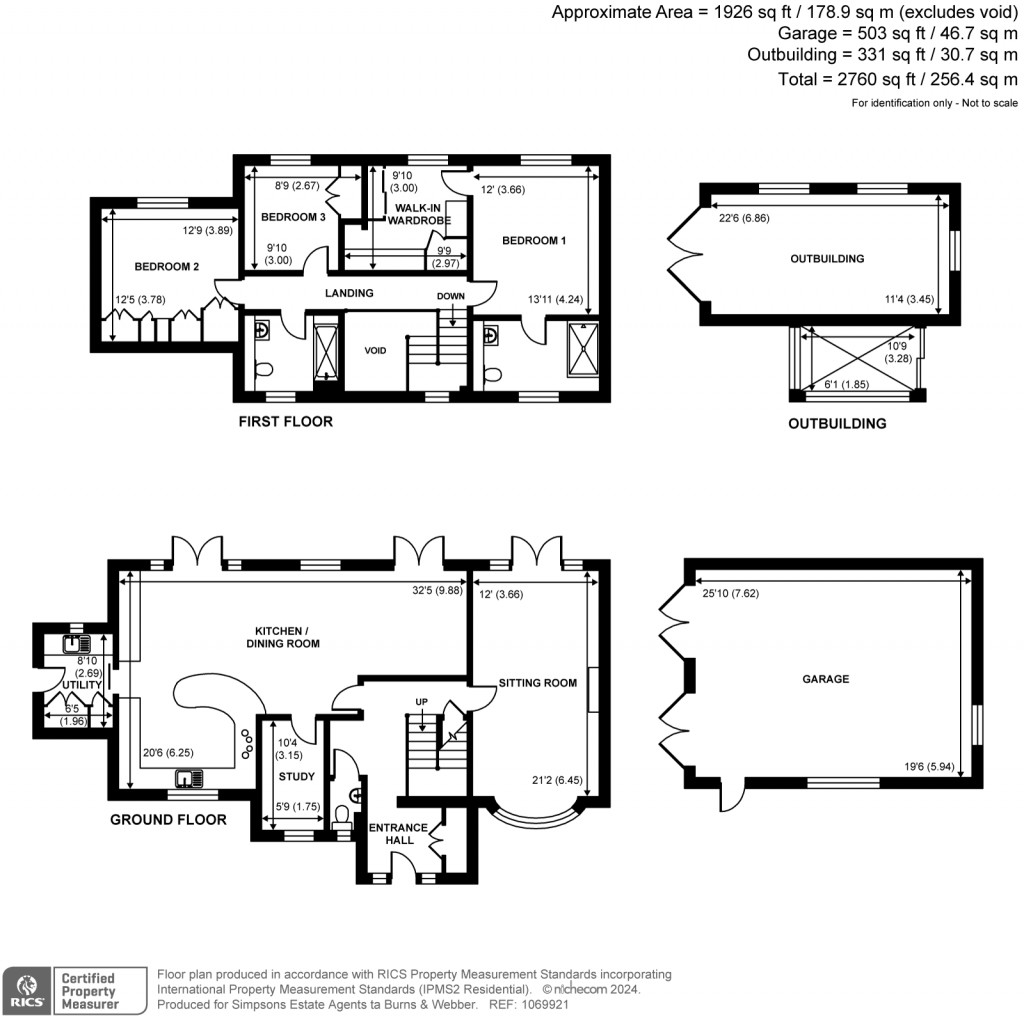 Floorplans For Loxwood Road, Rudgwick, RH12