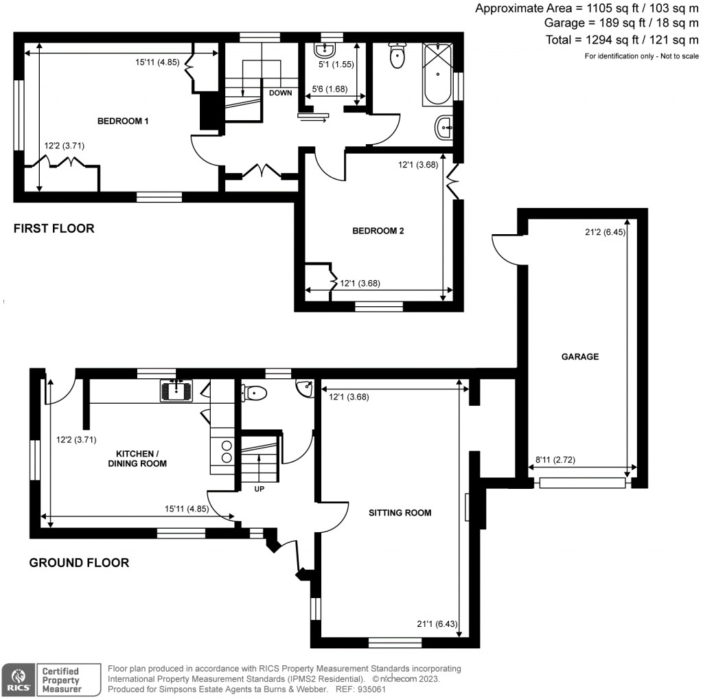 Floorplans For Horse Block Hollow, Cranleigh, GU6