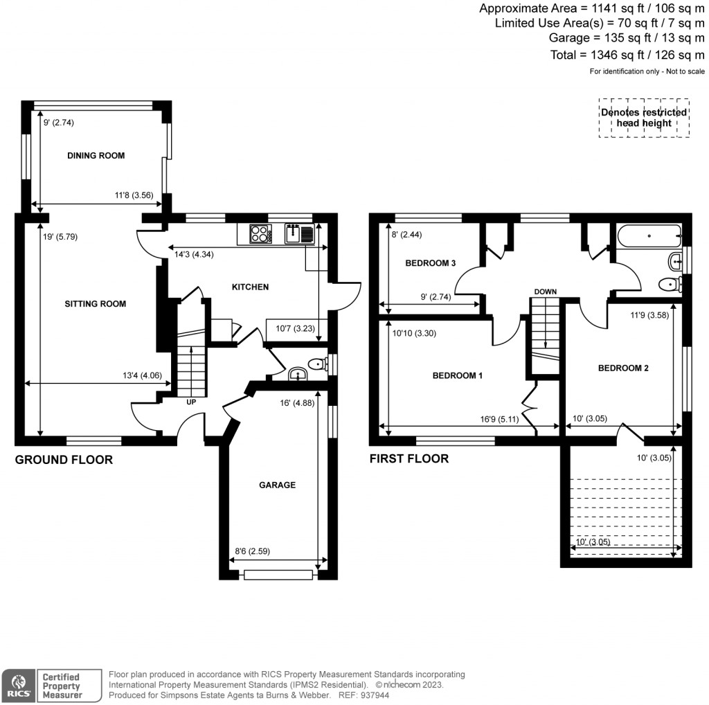 Floorplans For Heron Shaw, Cranleigh, GU6