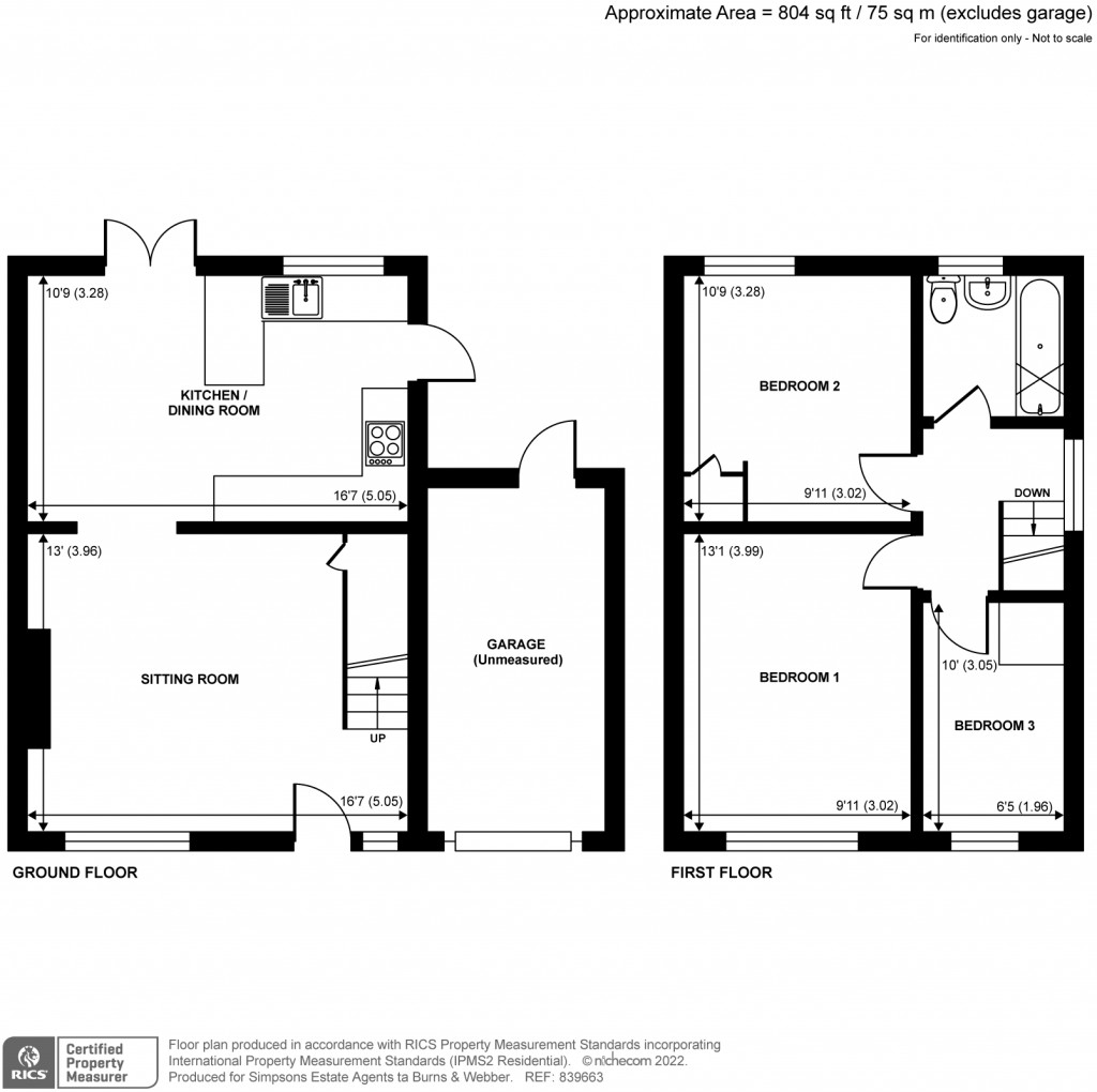 Floorplans For Longpoles Road, Cranleigh, GU6