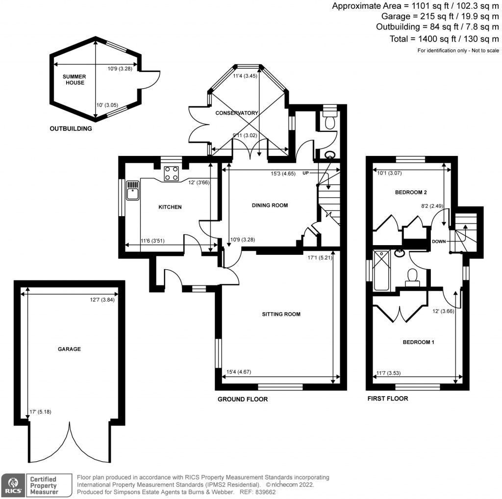 Floorplans For The Common, Cranleigh, GU6