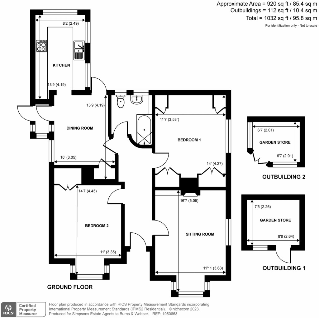 Floorplans For New Park Road, Cranleigh, GU6