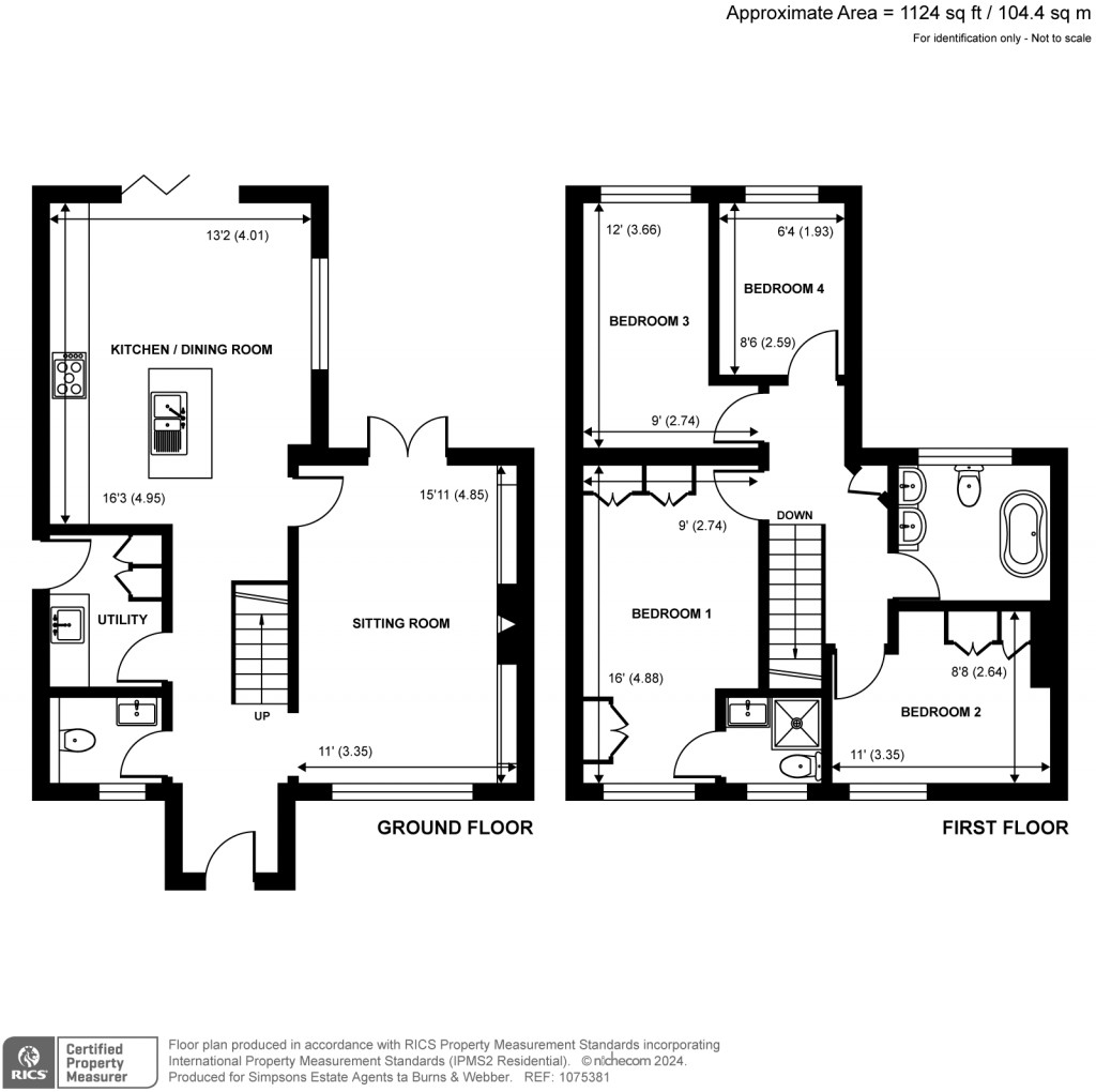 Floorplans For Loxwood Road, Alfold, Cranleigh, GU6