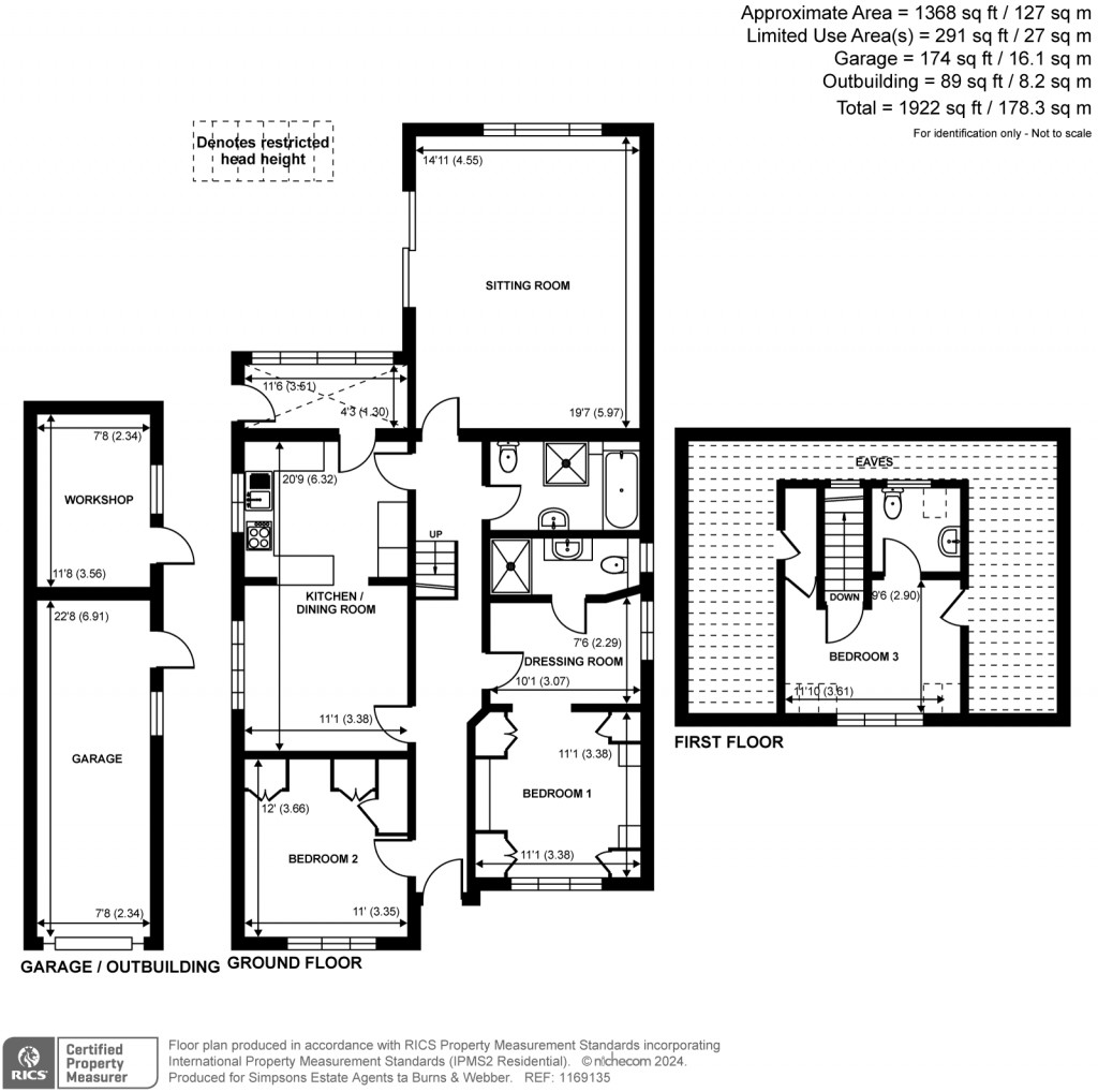 Floorplans For Oakhurst Lane, Loxwood, RH14