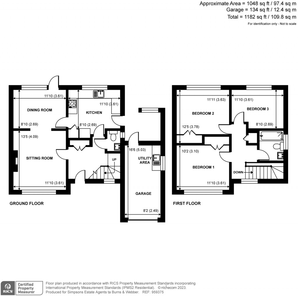 Floorplans For Heron Shaw, Cranleigh, GU6