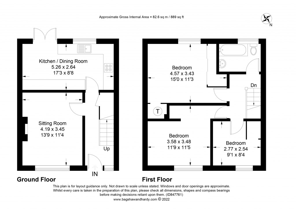 Floorplans For Hullmead, Shamley Green, GU5
