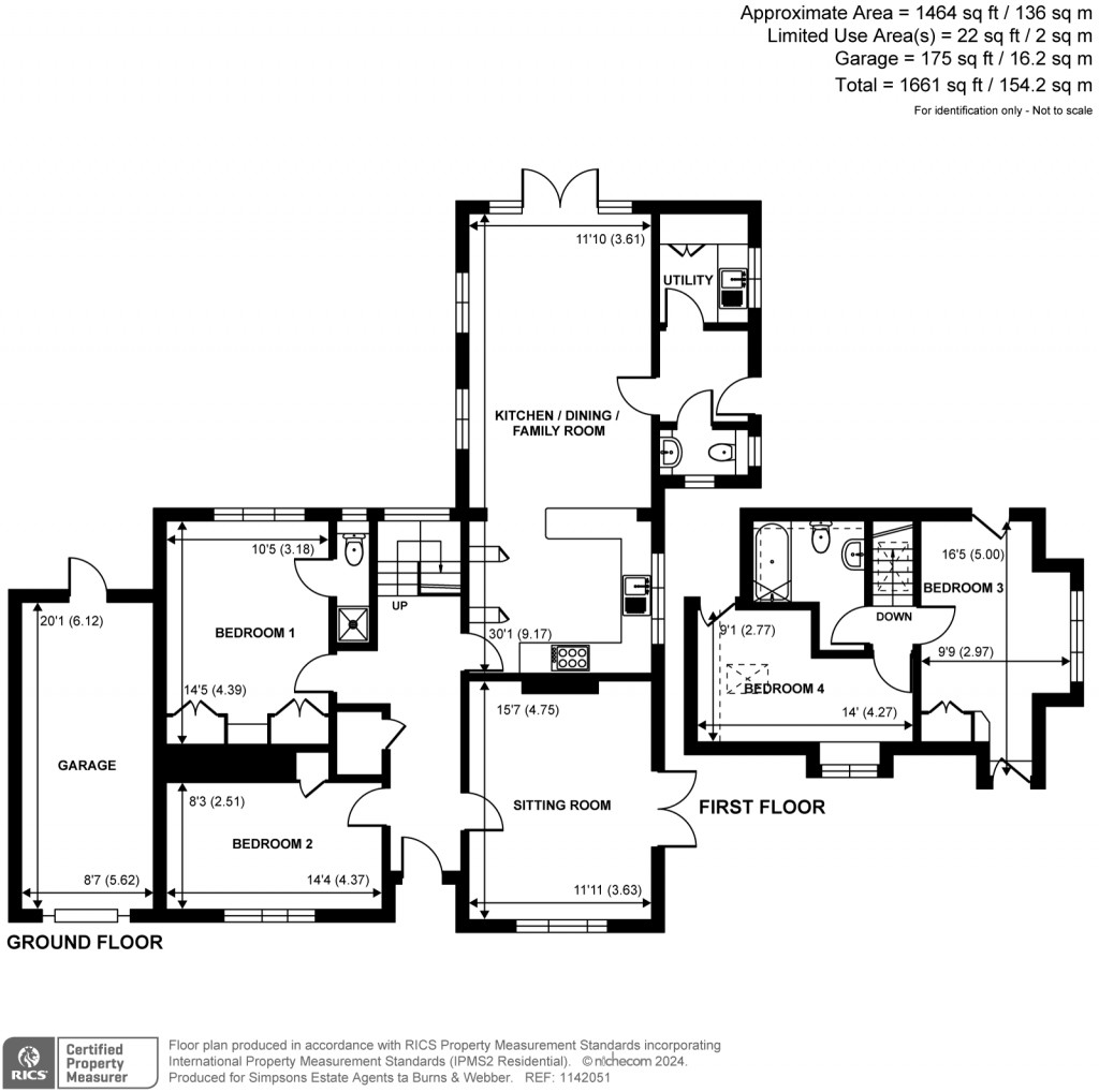 Floorplans For Bridge Road, Cranleigh, GU6
